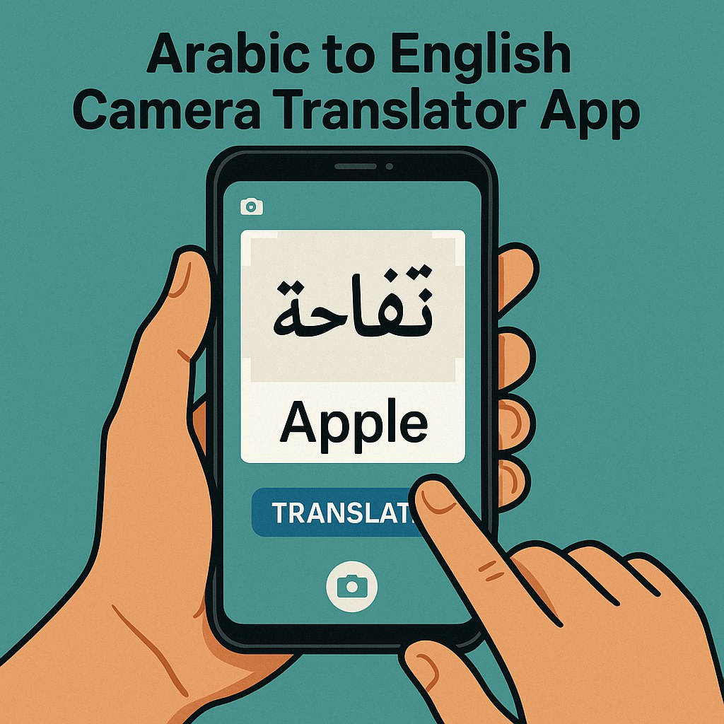 
Arabic to English Camera Translator App            