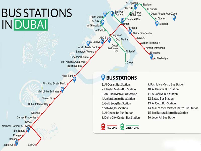 Schedule of Regional Bus to Abu Dhabi in 2023